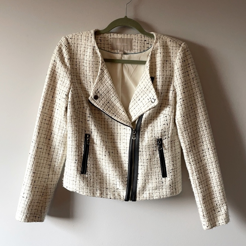 Banana Republic Patterned Work Jacket - image 1